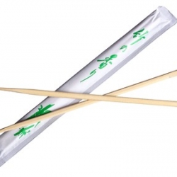 Палочки бамбуковые для суши в индив.упаковке 23см 100шт/уп 30уп/кор